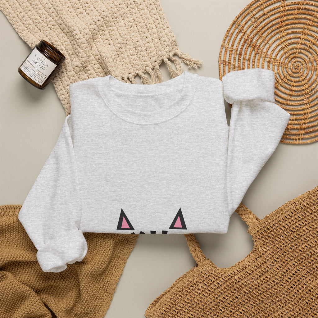 Neko Sweatshirt - original anime design, view 6