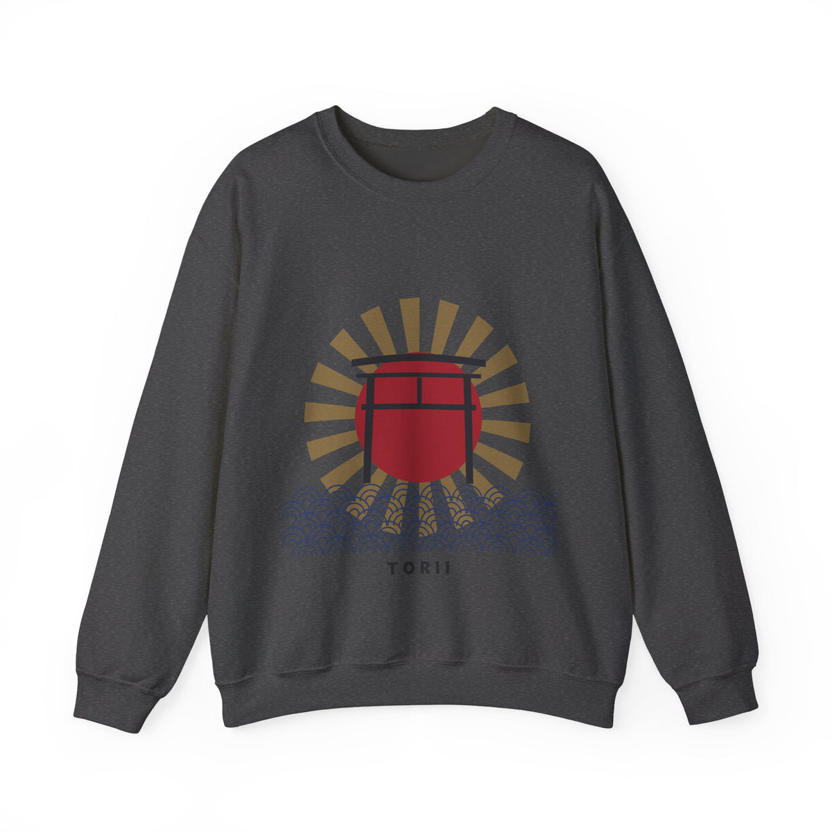 Torii Gate Sweatshirt in Dark Heather