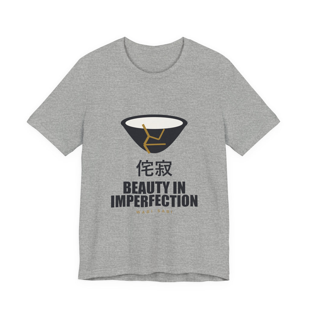 Wabi Sabi Anime T-Shirt in Athletic Heather