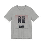 Ryu Anime T-Shirt in Athletic Heather