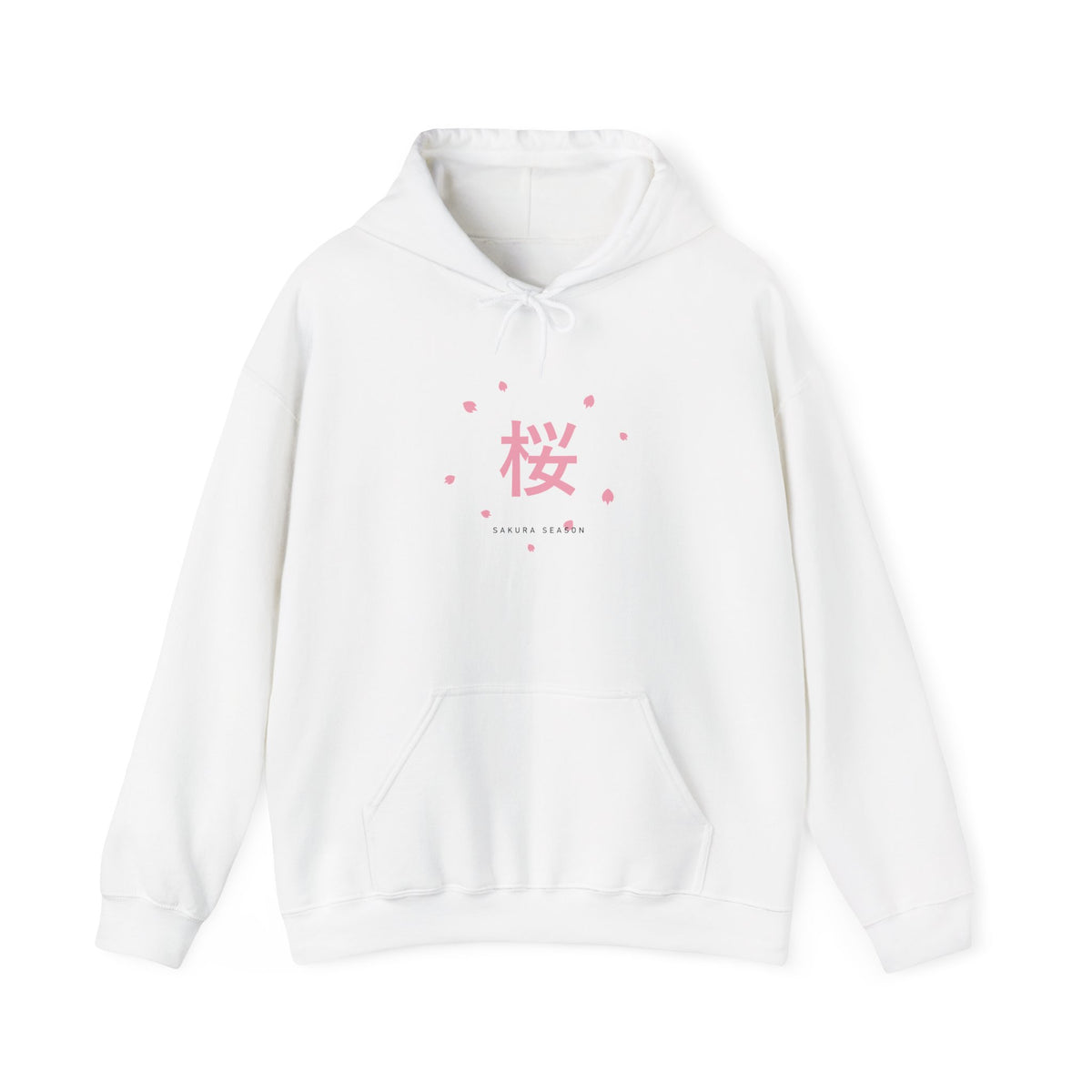Sakura Season Hoodie in White