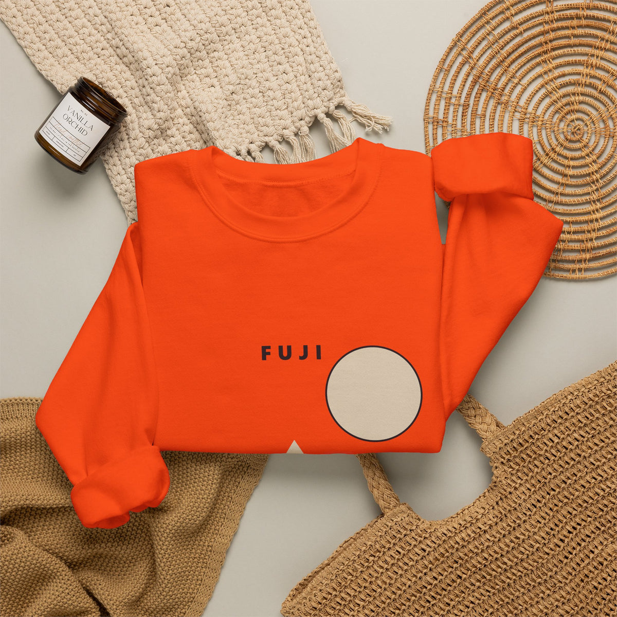 Fuji & Wave Sweatshirt - original anime design, view 21