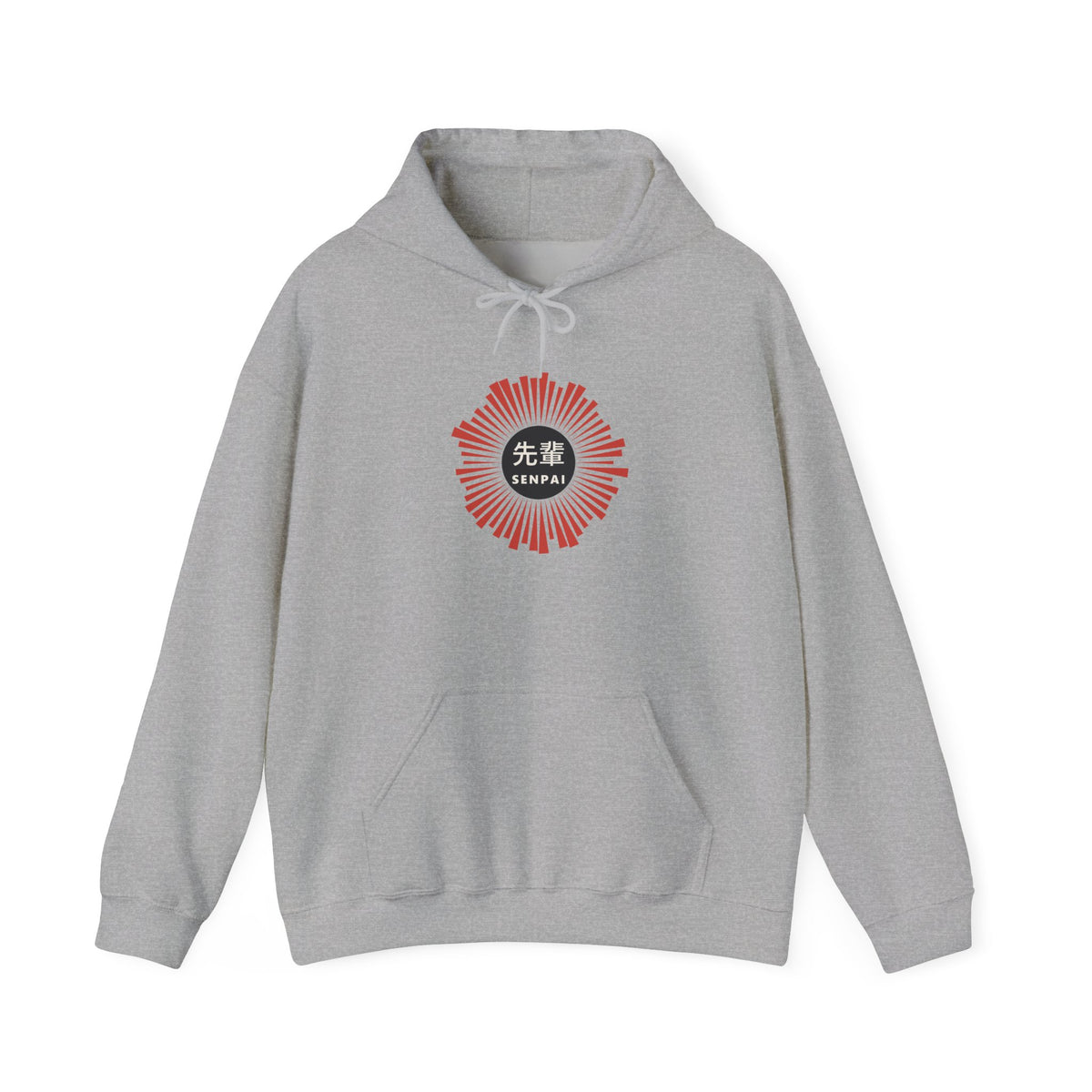 Senpai Hoodie in Sport Grey