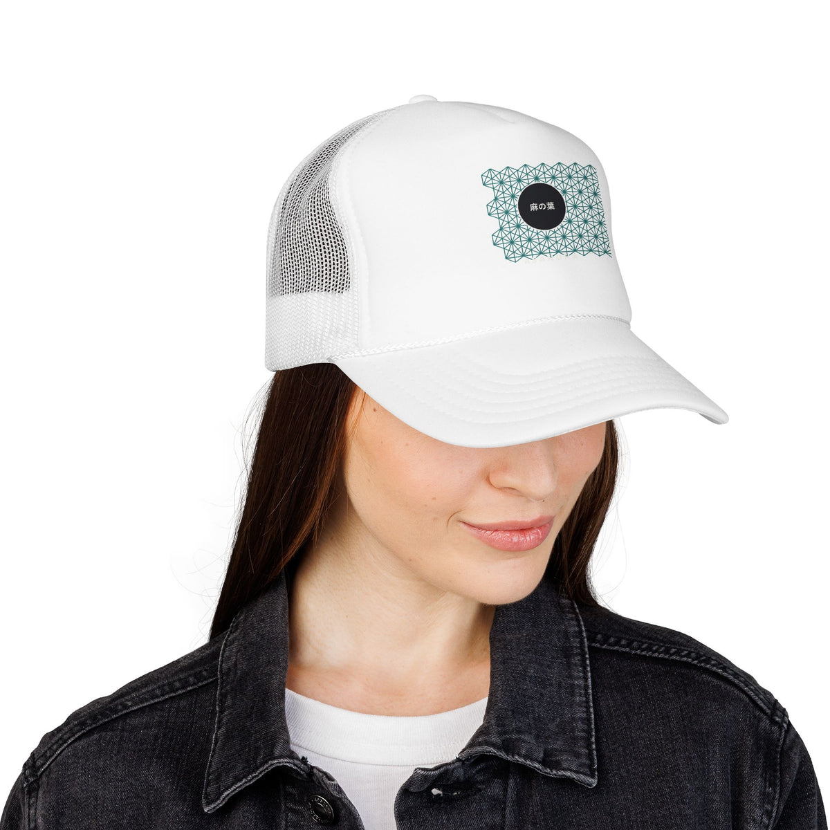 Asanoha Trucker Cap - original anime design, view 36