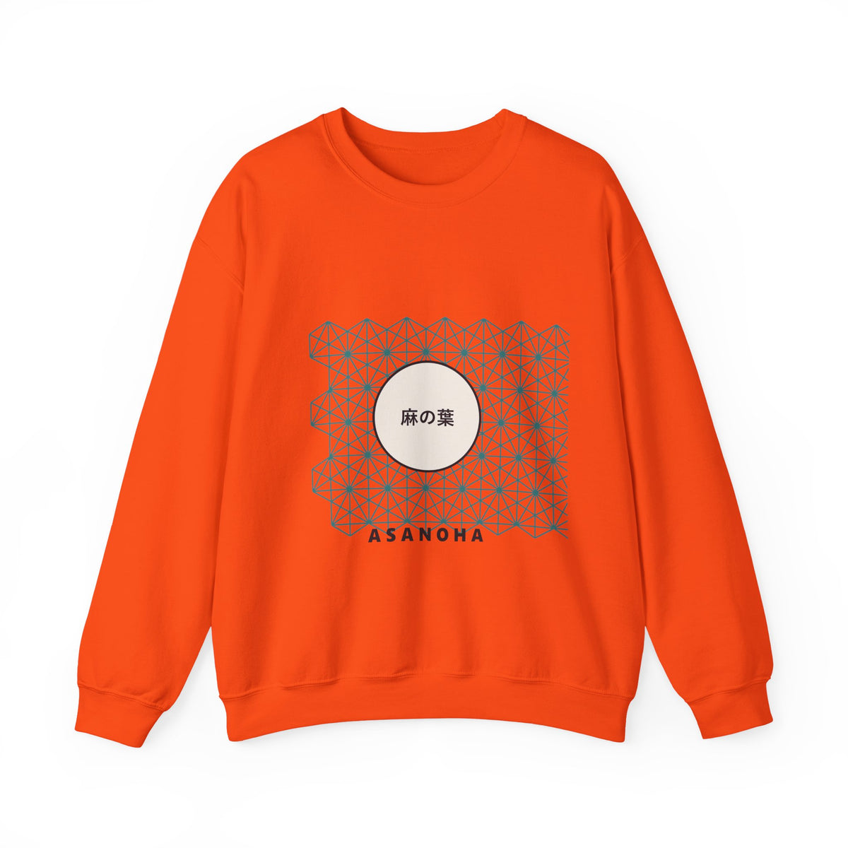 Asanoha Sweatshirt in Orange