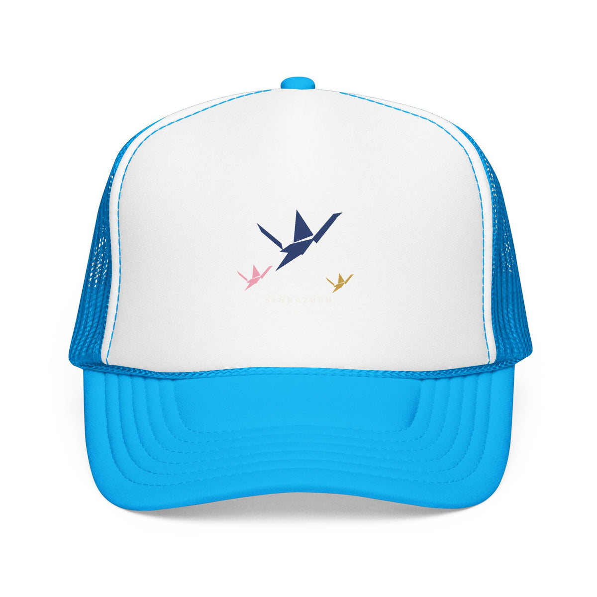 Senbazuru Trucker Cap in Blue