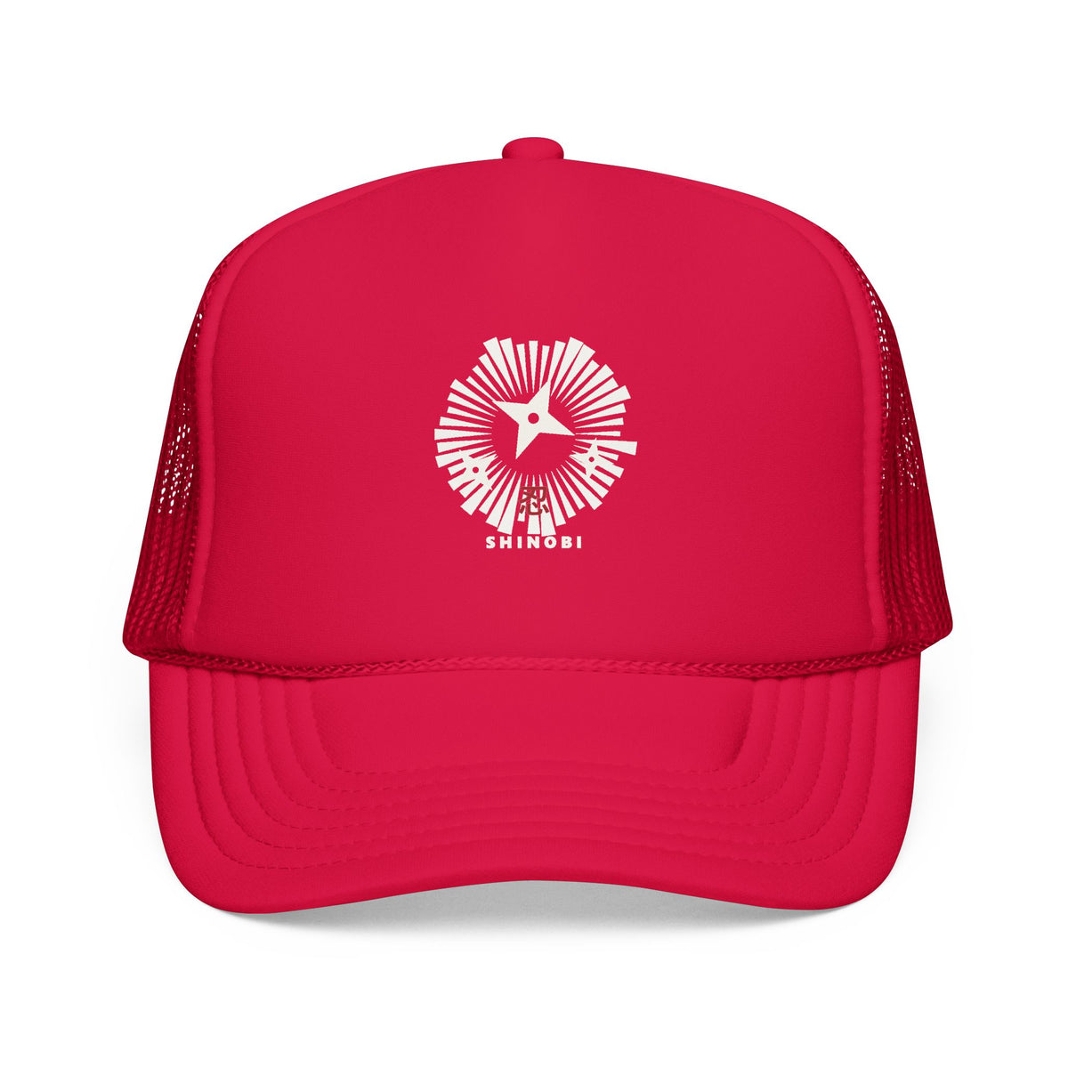 Shinobi Trucker Cap in Red