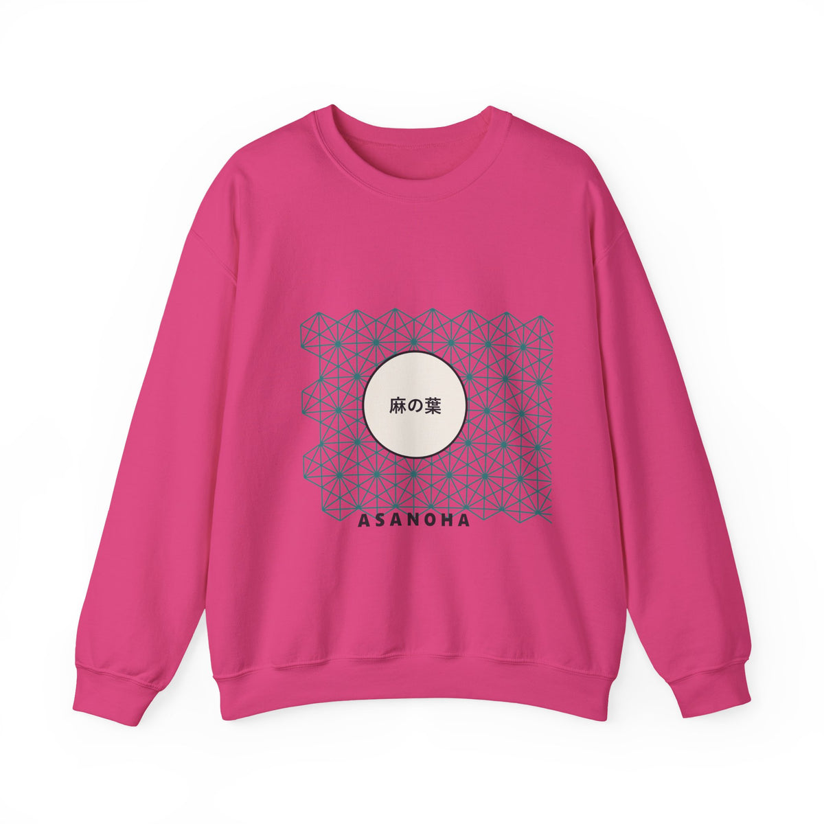 Asanoha Sweatshirt in Heliconia