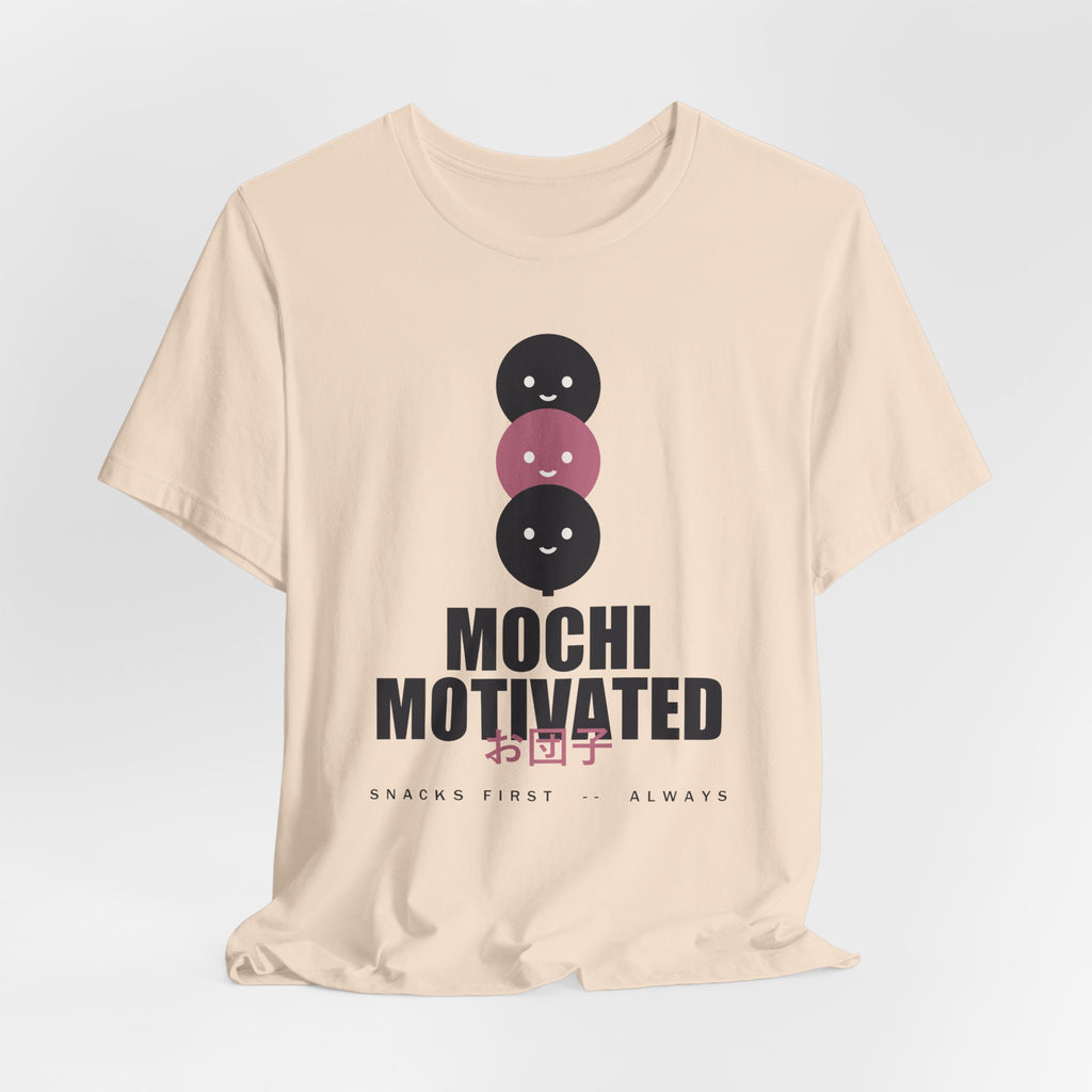 Mochi Motivated Anime T-Shirt - original anime design, view 10