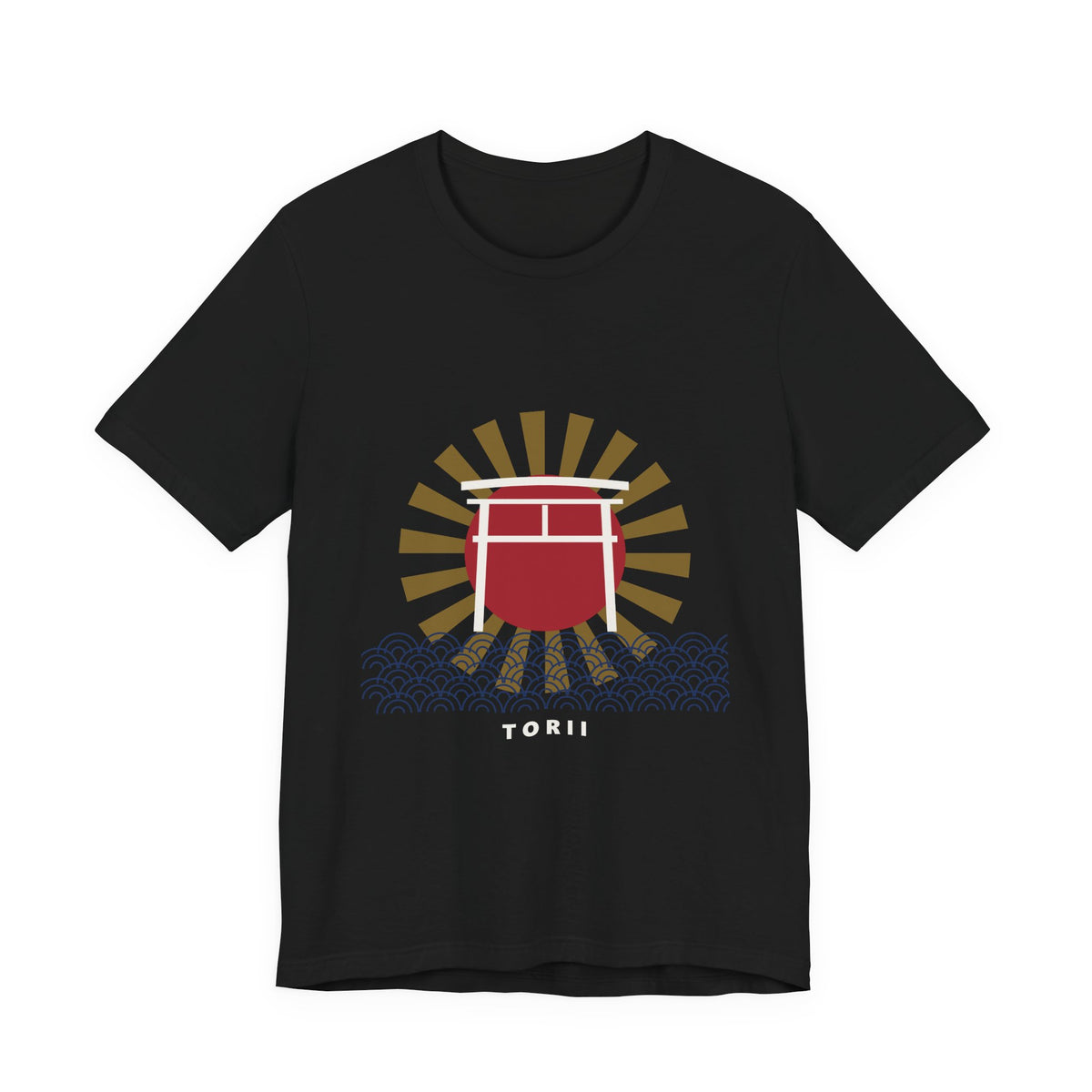 Torii Gate T-Shirt in Black