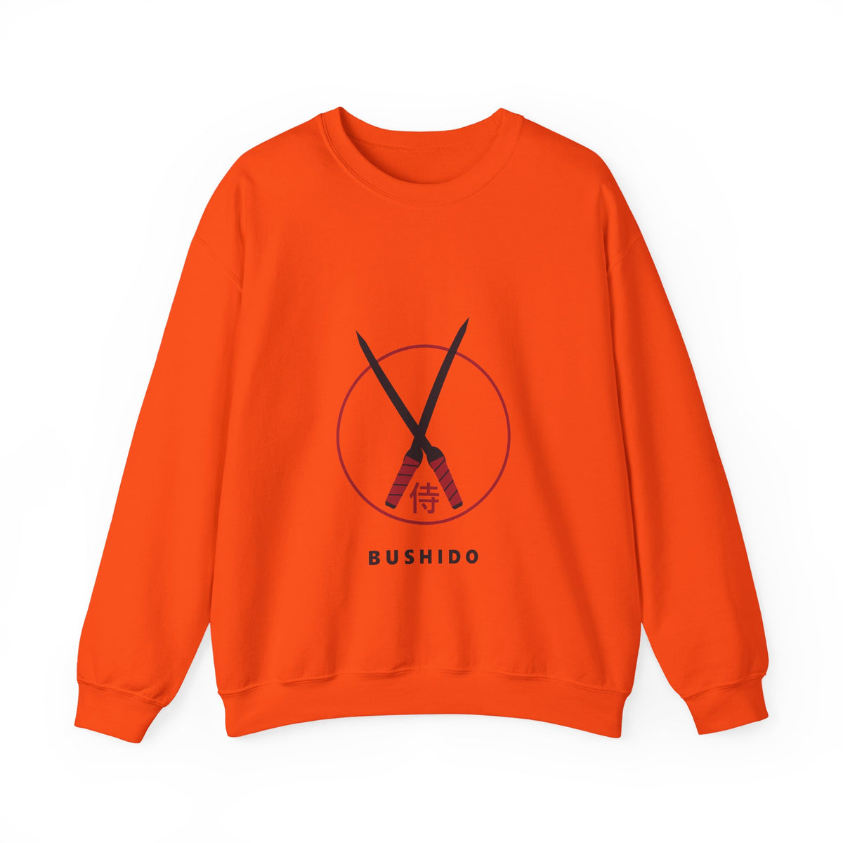 Bushido Sweatshirt in Orange
