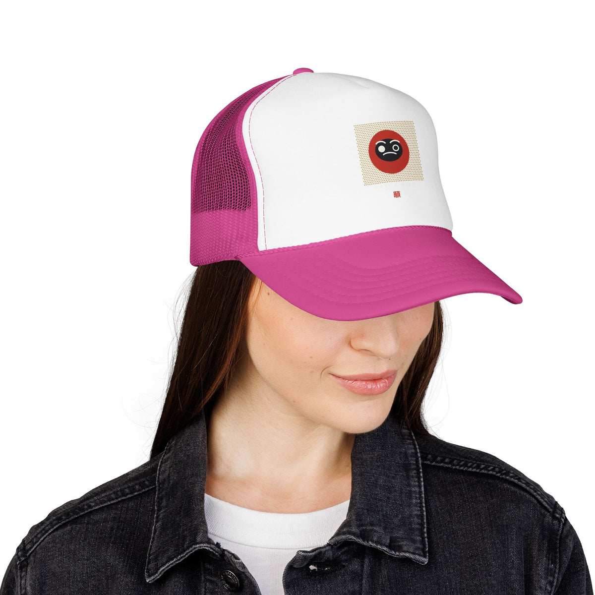 Daruma Wish Trucker Cap - original anime design, view 18