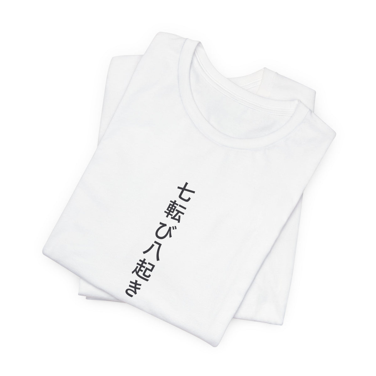 Fall Seven Times Anime T-Shirt - original anime design, view 3