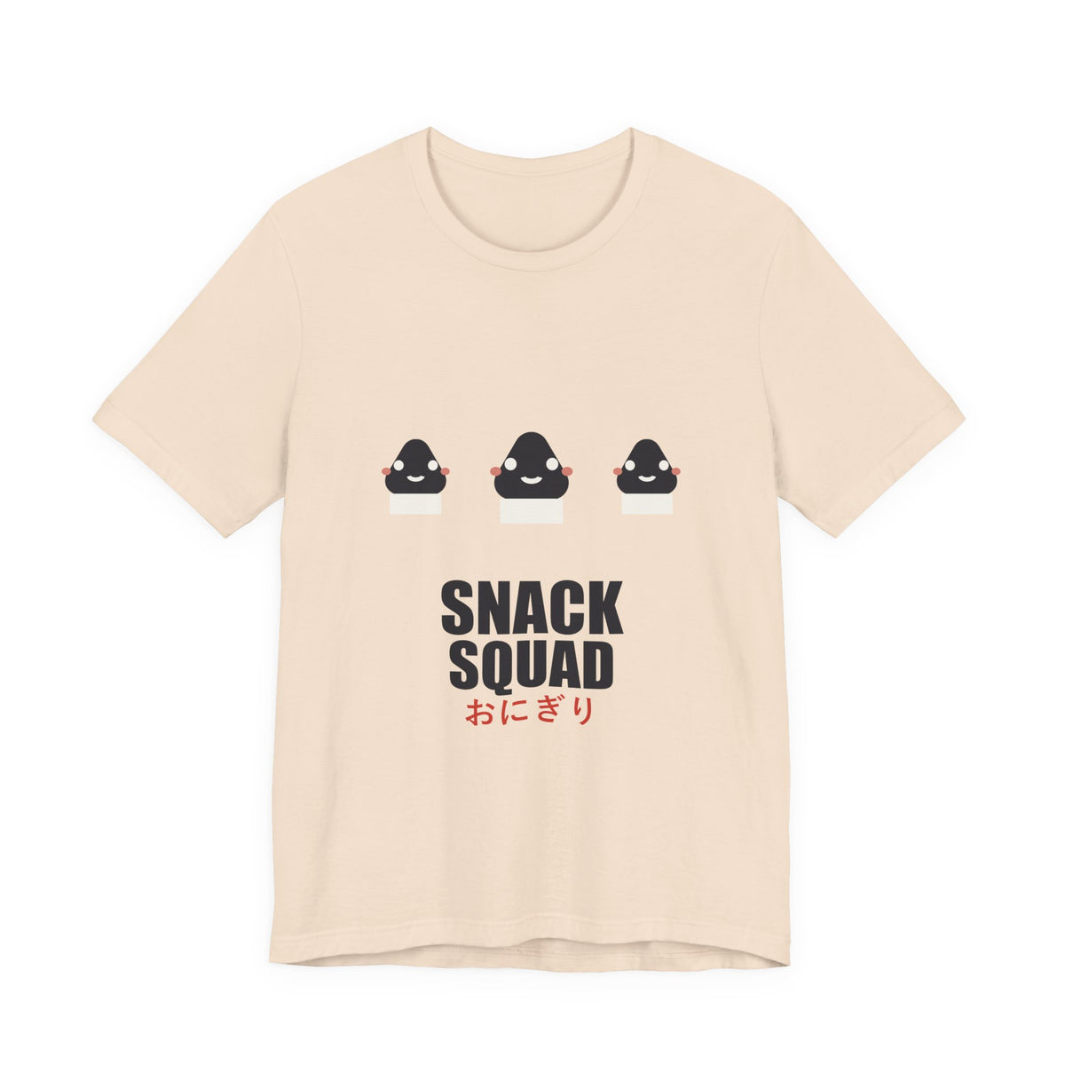 Snack Squad Anime T-Shirt in Soft Cream