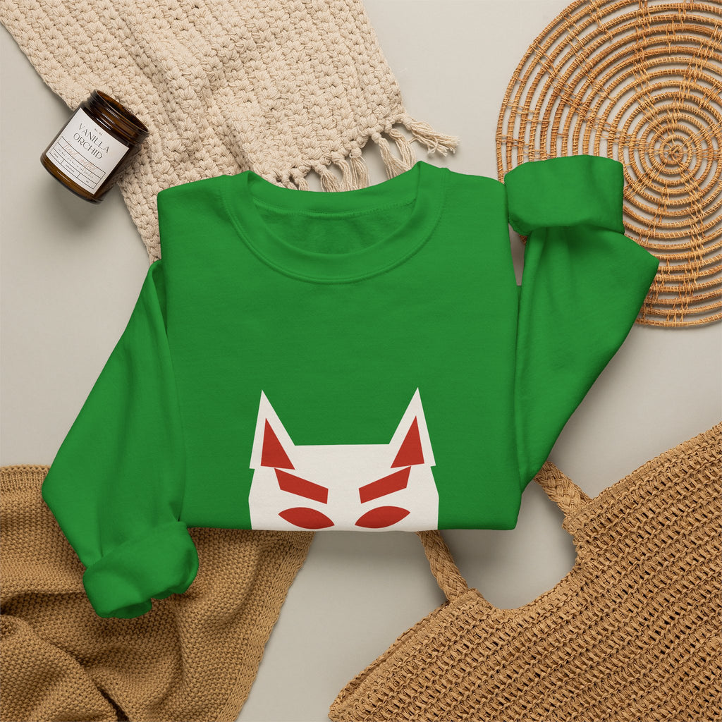 Kitsune Mask Sweatshirt - original anime design, view 33