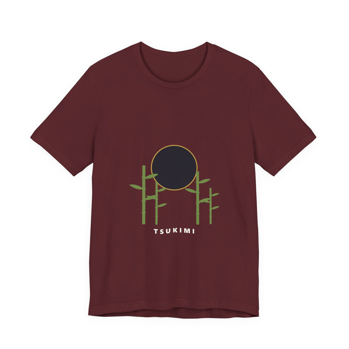 Tsukimi T-Shirt in Maroon