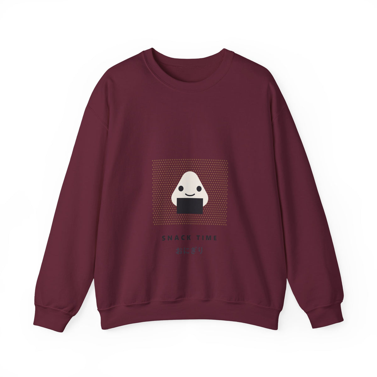 Snack Time Sweatshirt in Maroon