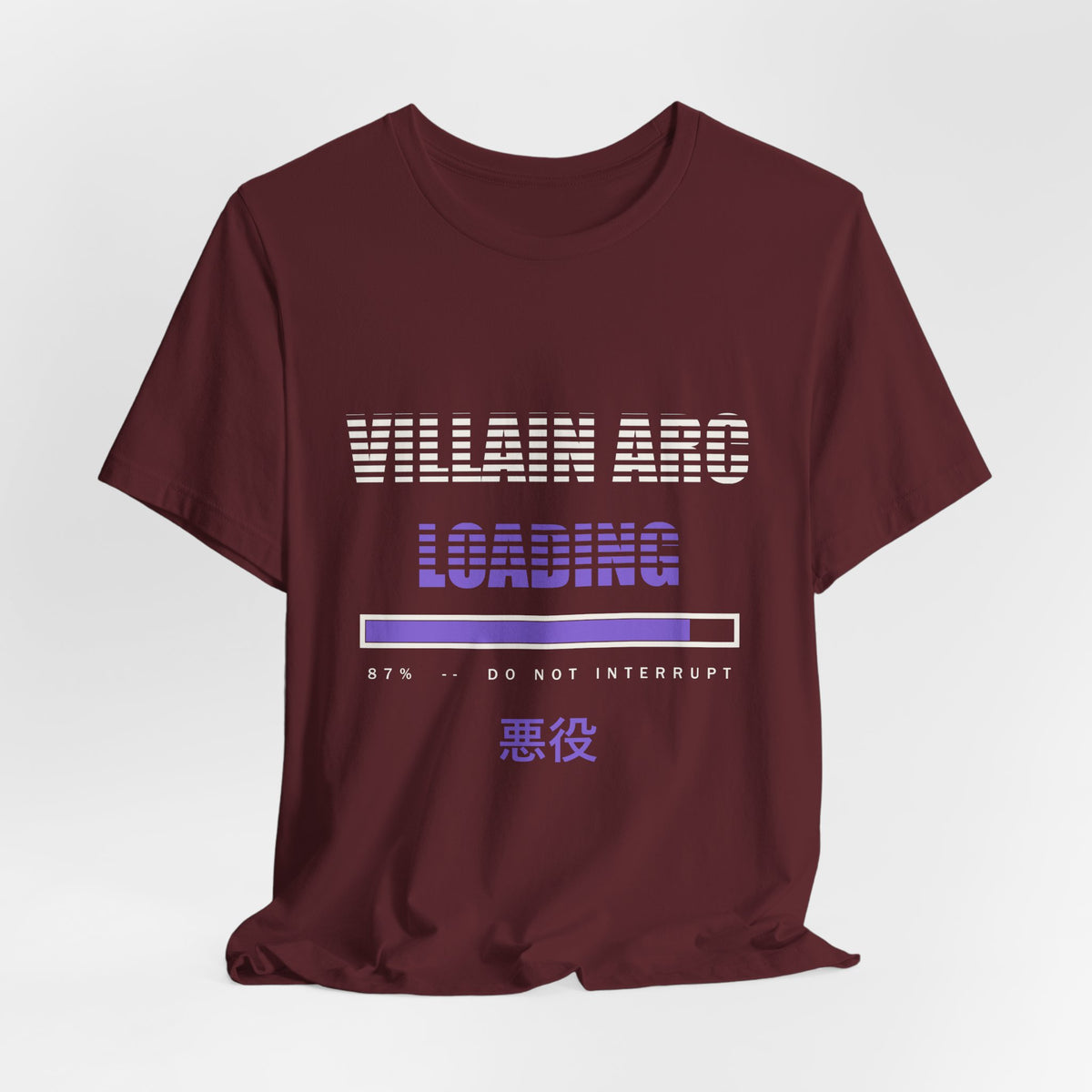 Villain Arc Loading Anime T-Shirt - original anime design, view 25