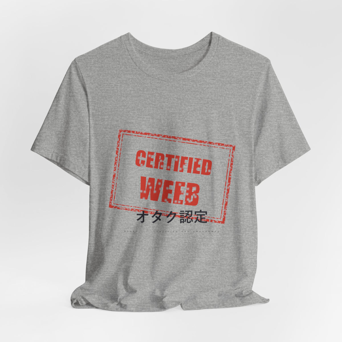 Certified Weeb Anime T-Shirt - original anime design, view 16