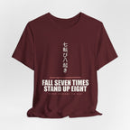 Fall Seven Times Anime T-Shirt - original anime design, view 25