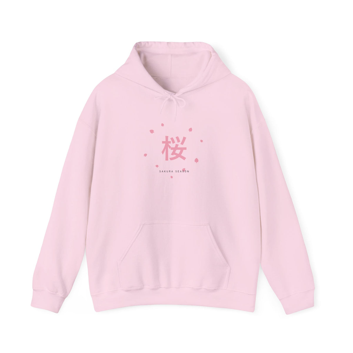 Sakura Season Hoodie in Light Pink