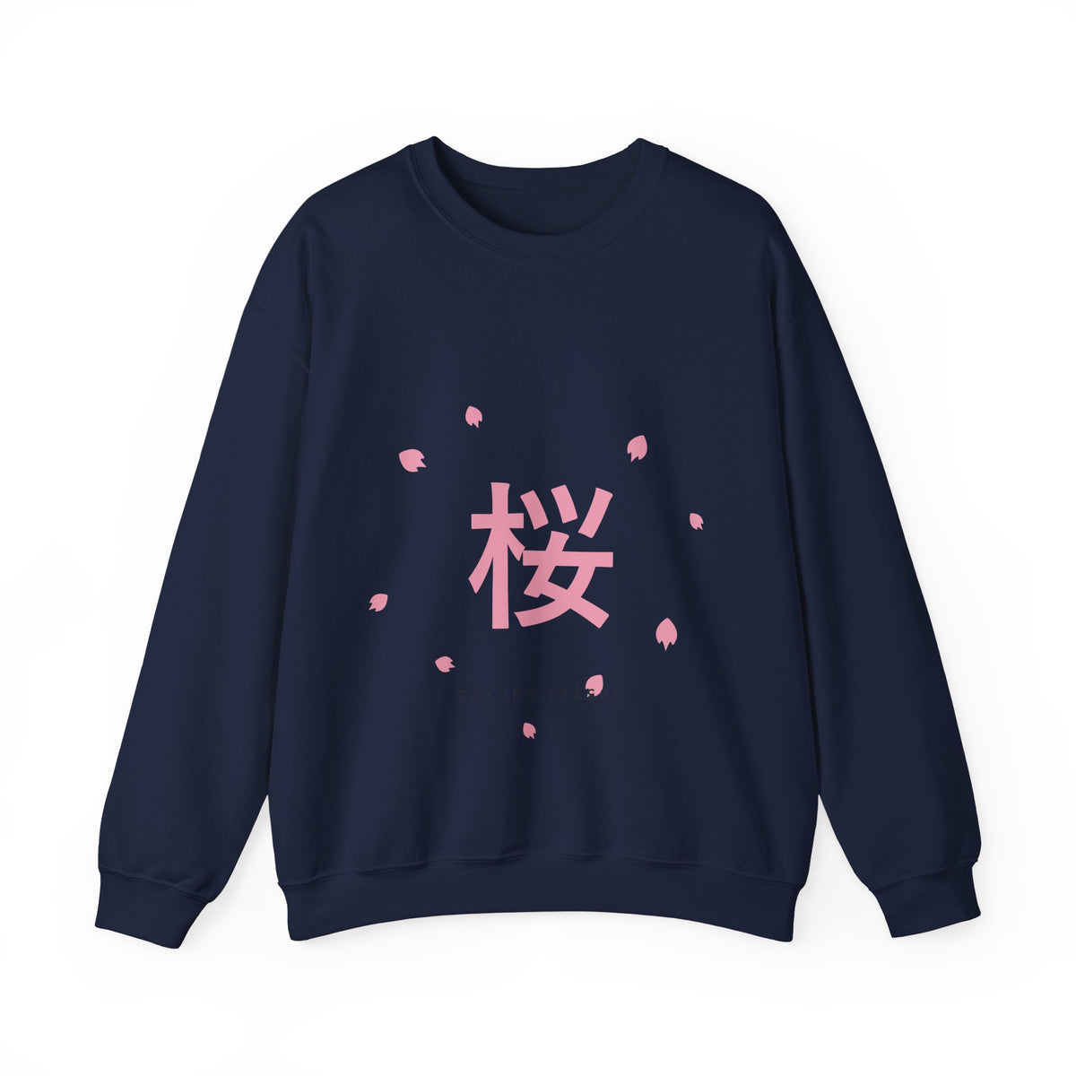 Sakura Season Sweatshirt in Navy