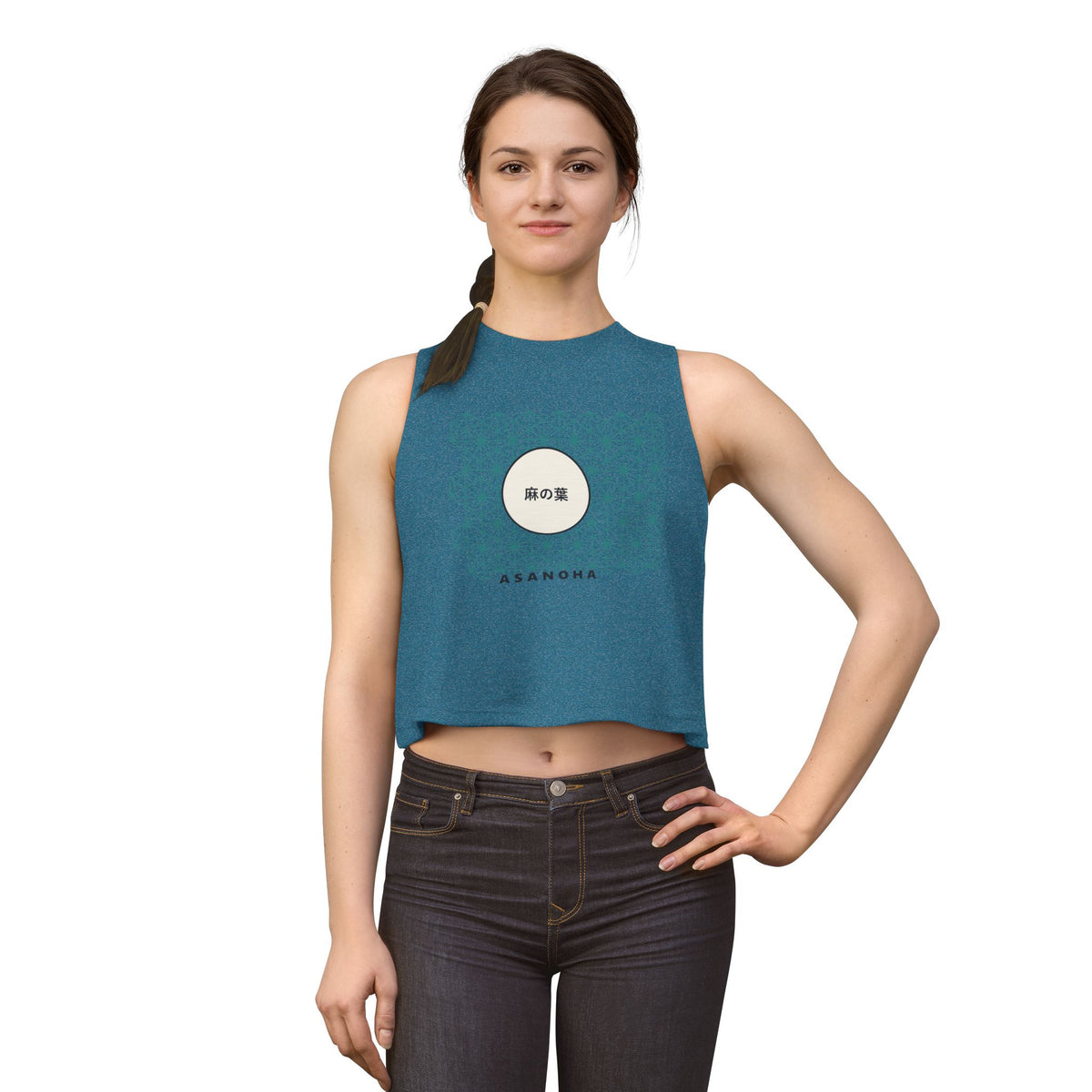 Asanoha Crop Top - original anime design, view 17