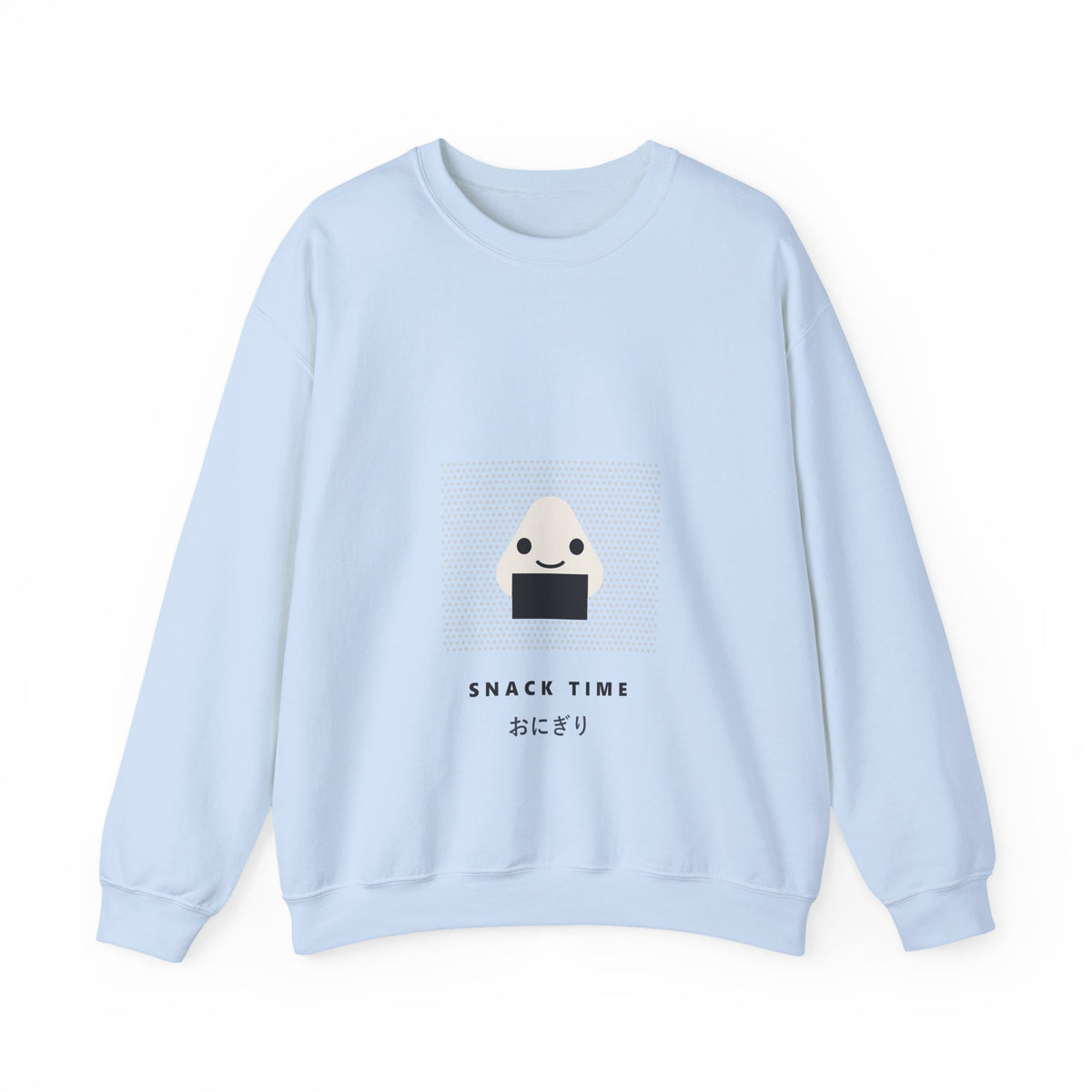 Snack Time Sweatshirt in Light Blue