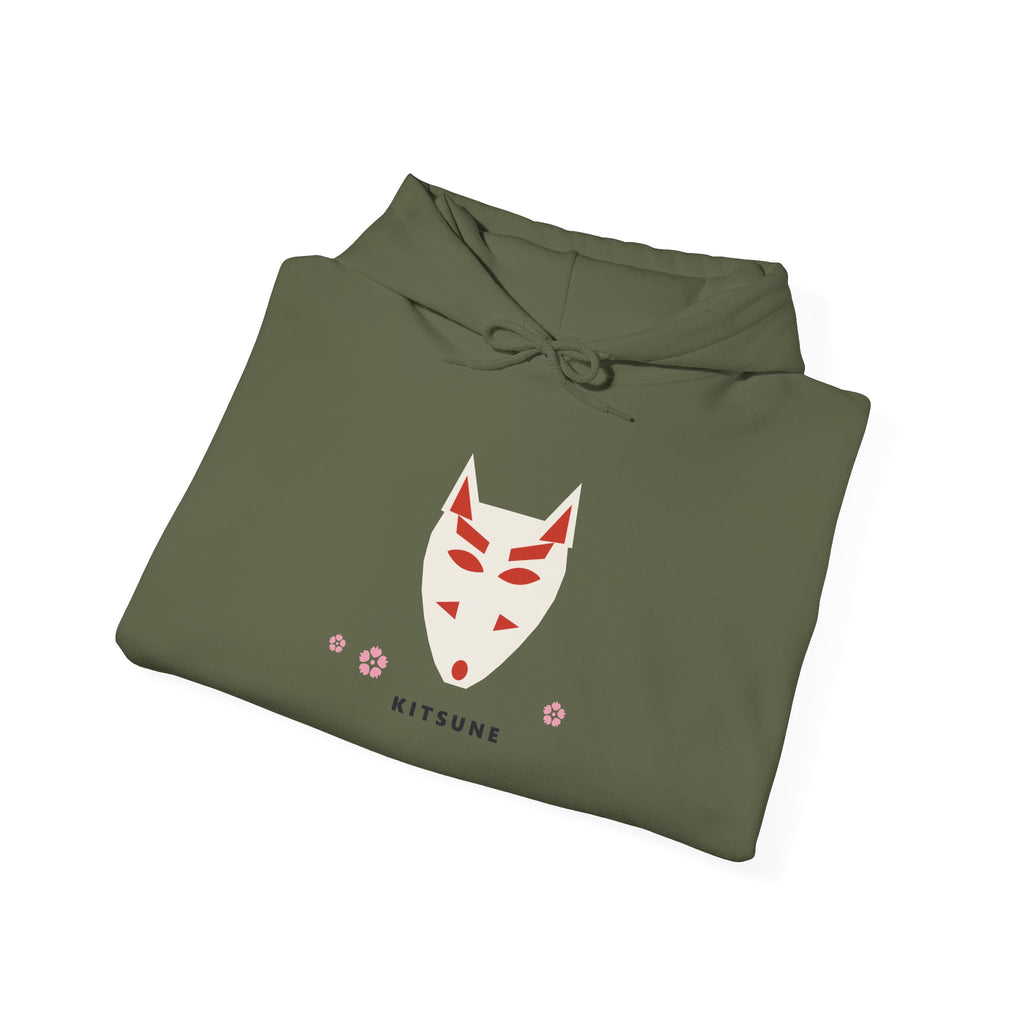 Kitsune Mask Hoodie - original anime design, view 21