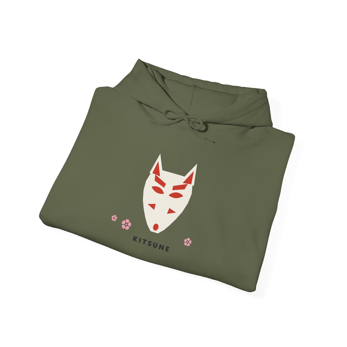 Kitsune Mask Hoodie - original anime design, view 21