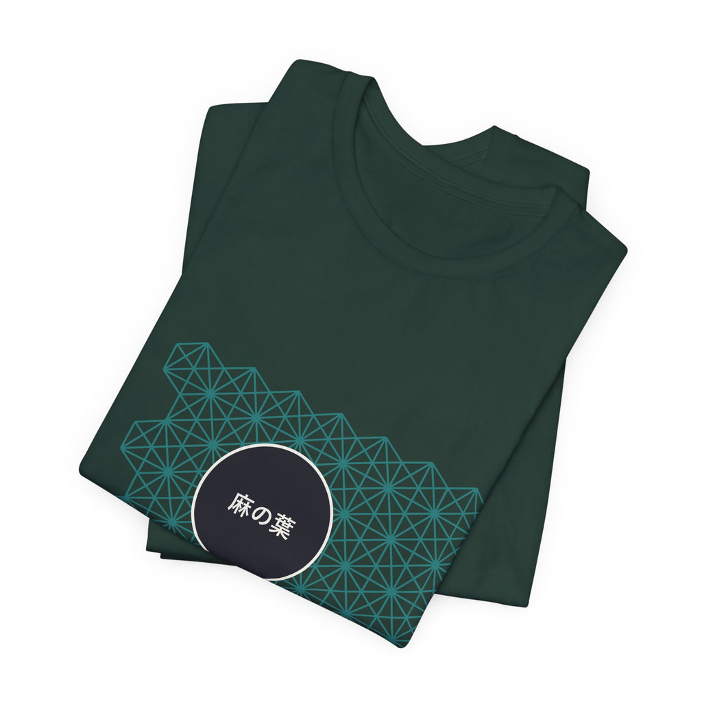 Asanoha T-Shirt - original anime design, view 5