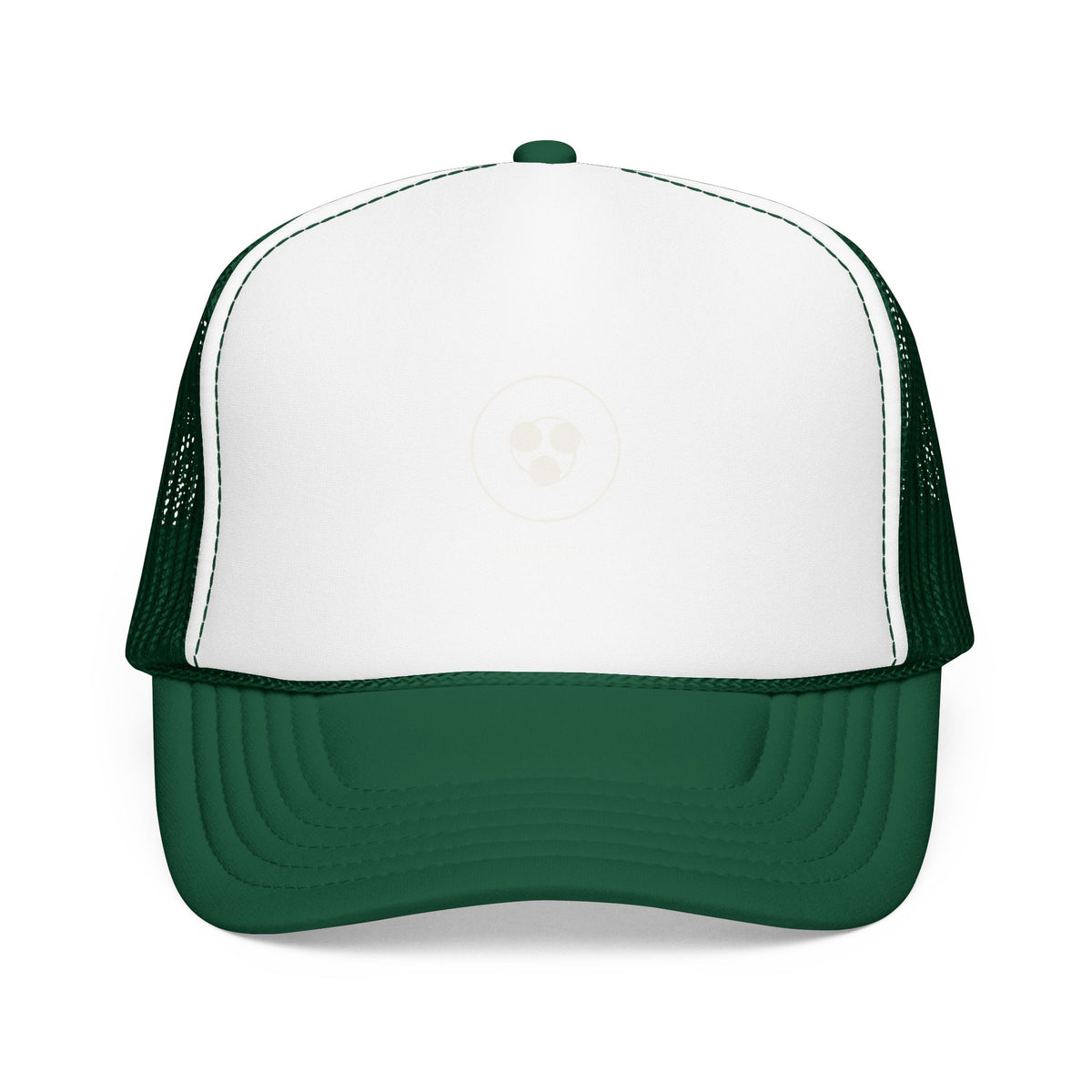 Mitsudomoe Trucker Cap in Kelly