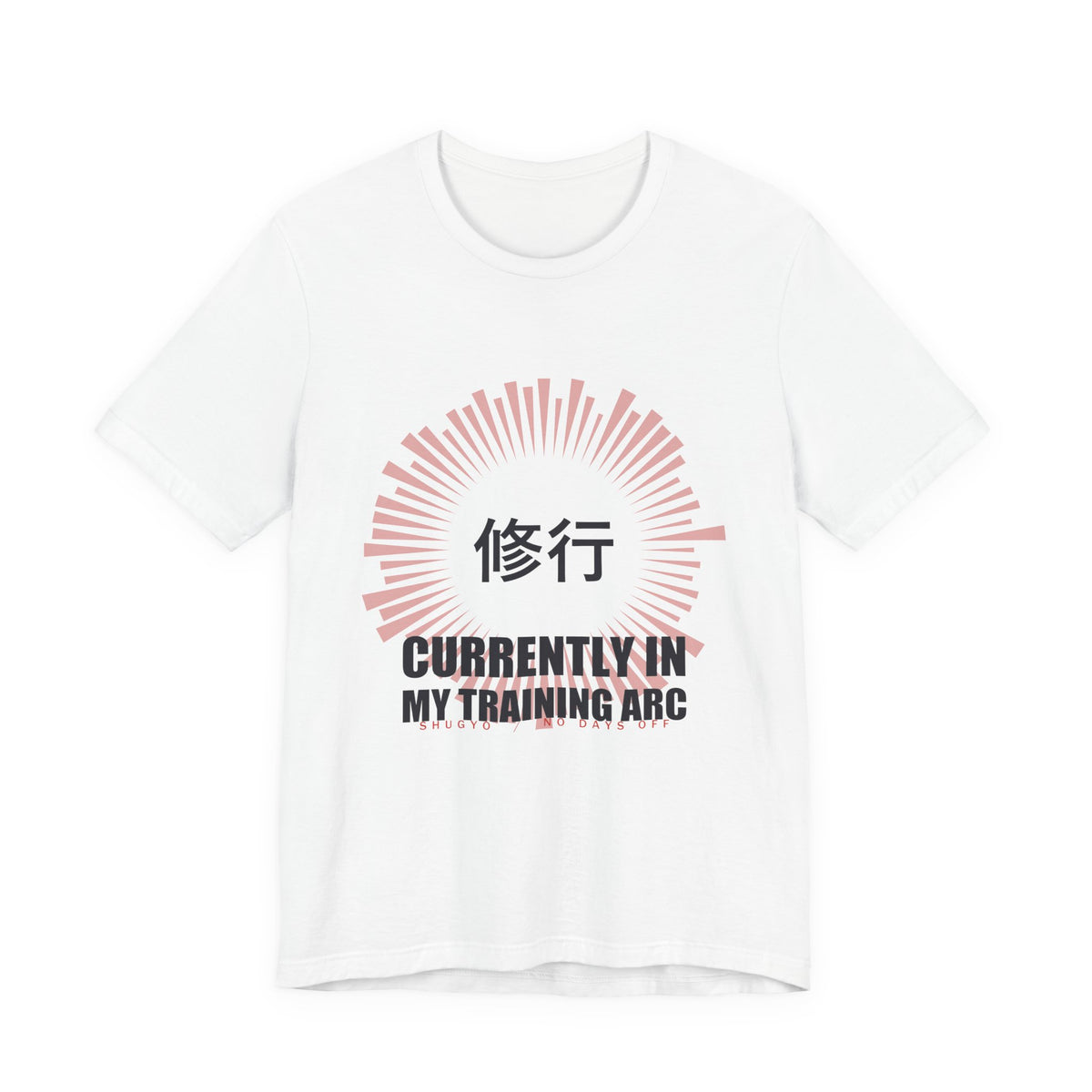 Training Arc Anime T-Shirt in White