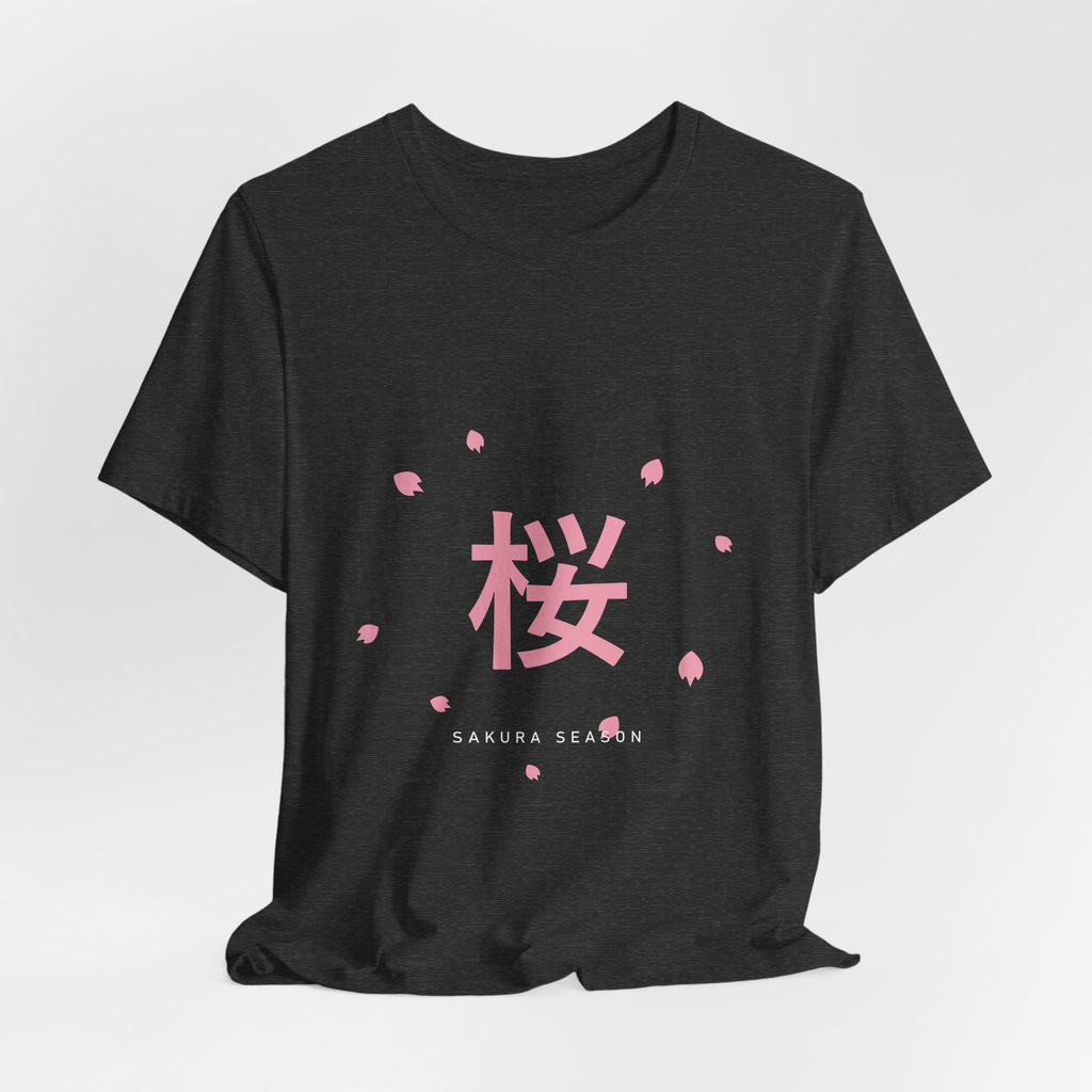 Sakura Season T-Shirt - original anime design, view 12