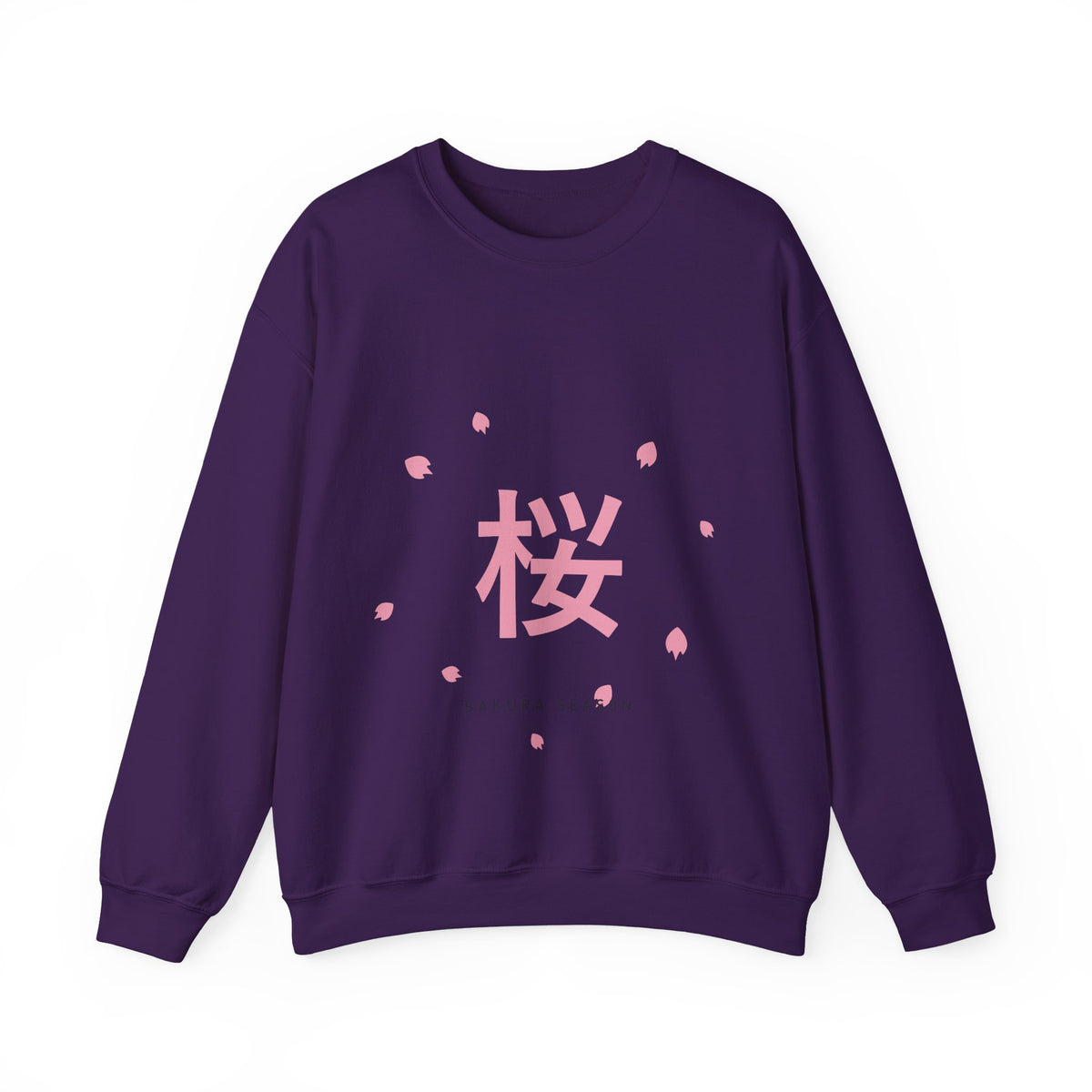 Sakura Season Sweatshirt in Purple