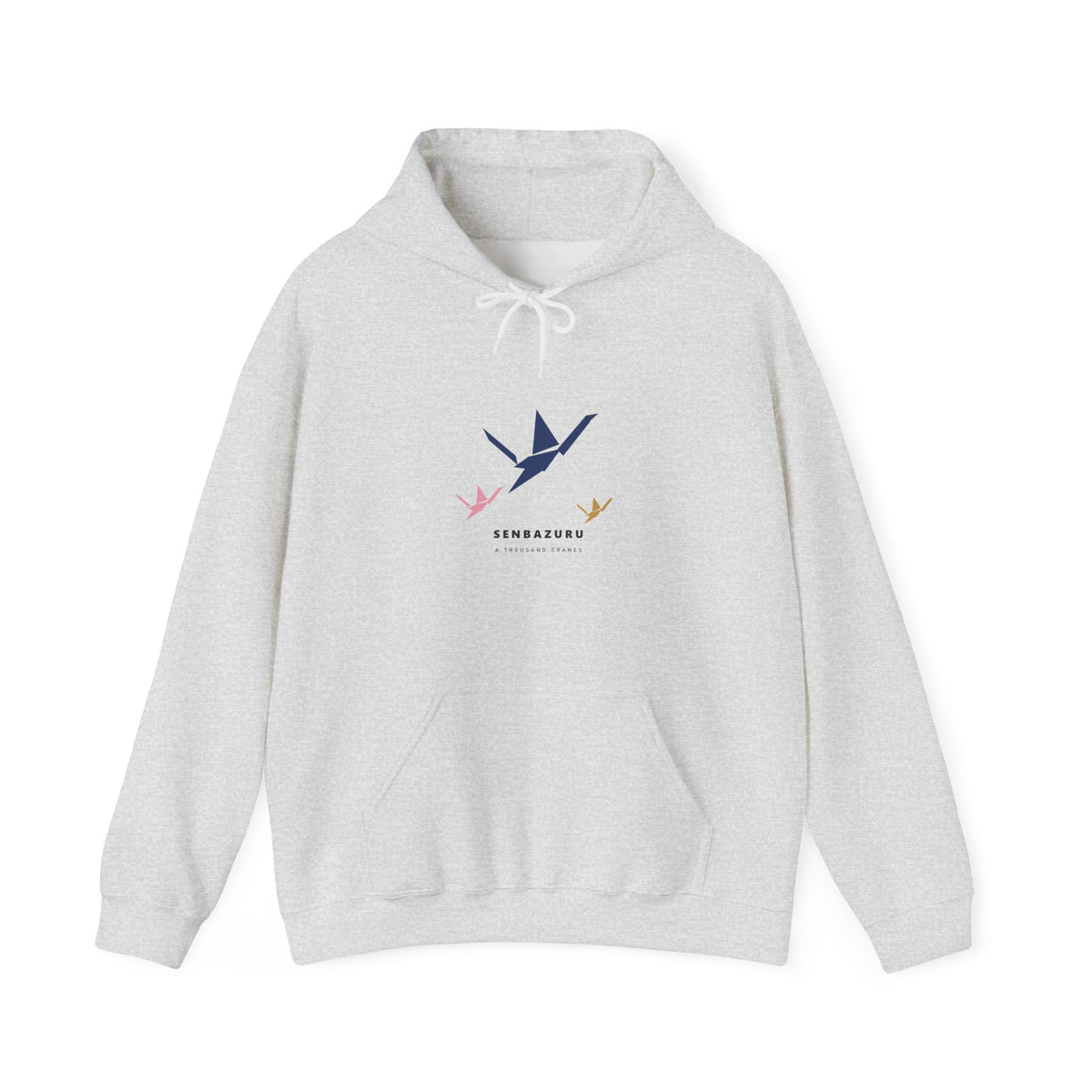 Senbazuru Hoodie in Ash