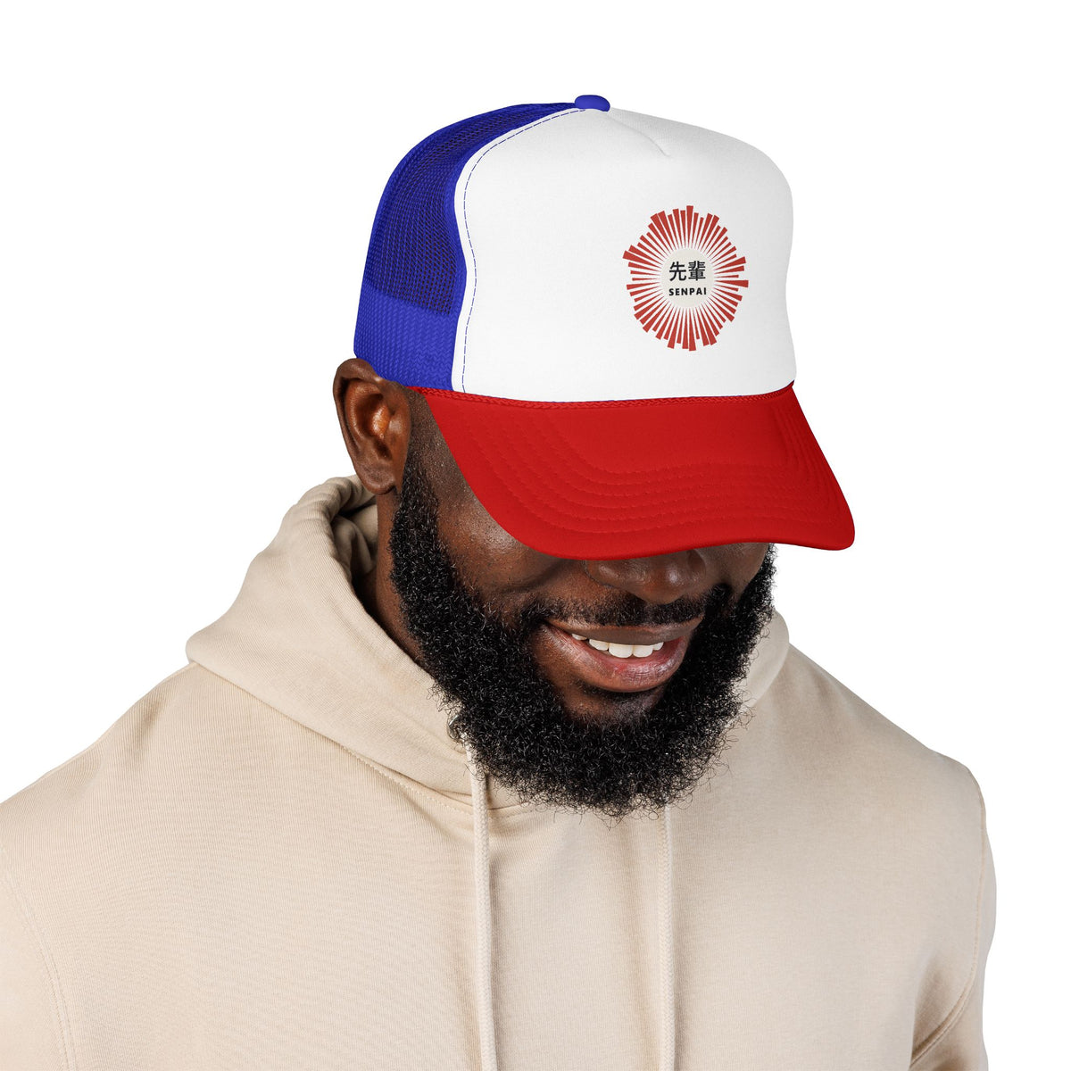 Senpai Trucker Cap - original anime design, view 29