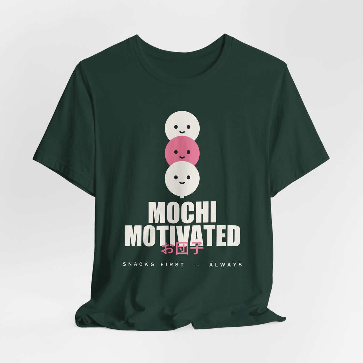 Mochi Motivated Anime T-Shirt - original anime design, view 13
