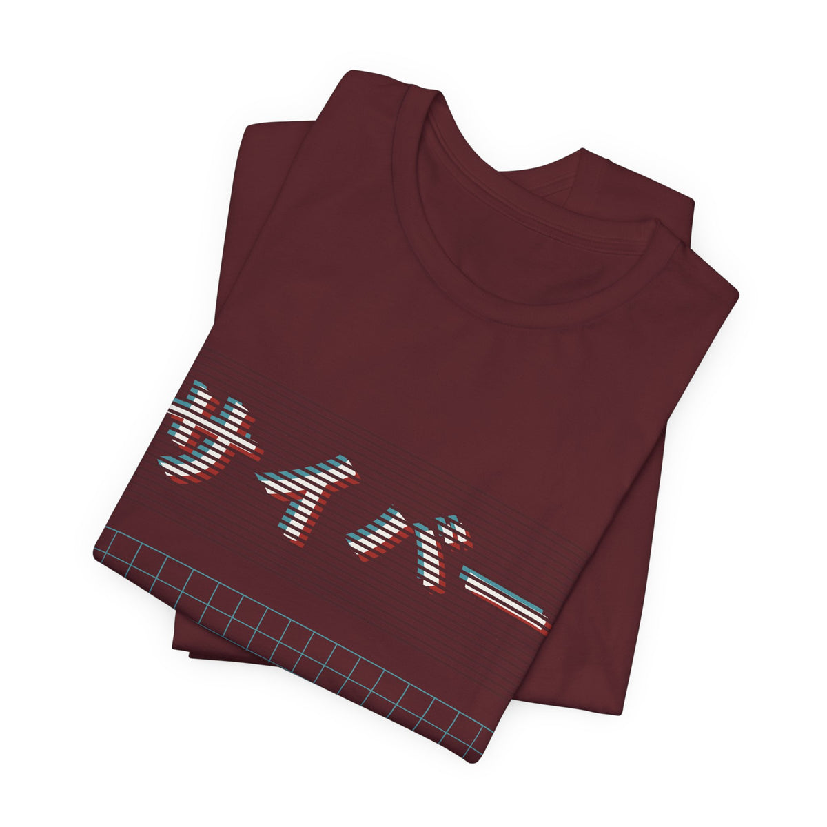 Cyber Glitch Anime T-Shirt - original anime design, view 24