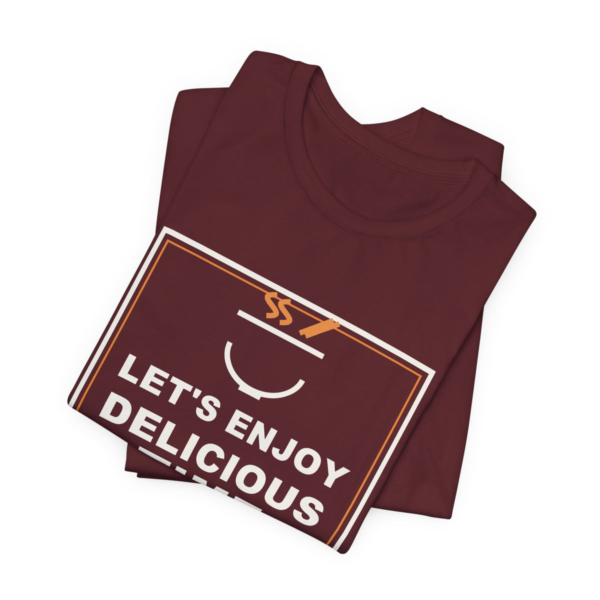 Let's Enjoy Delicious Time Funny Anime T-Shirt - original anime design, view 23