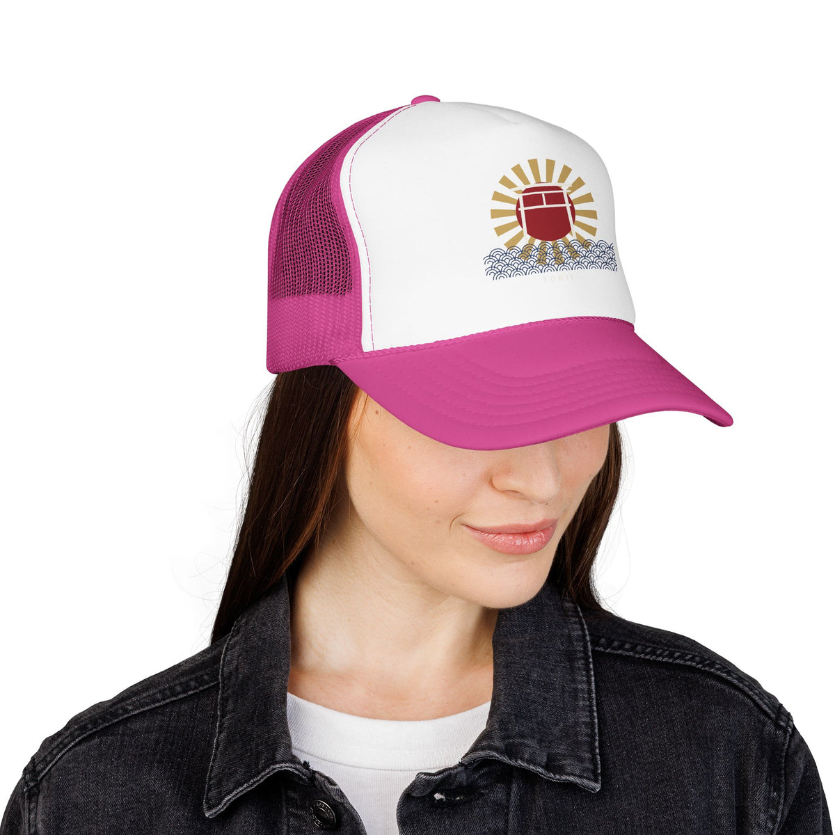 Torii Gate Trucker Cap - original anime design, view 18