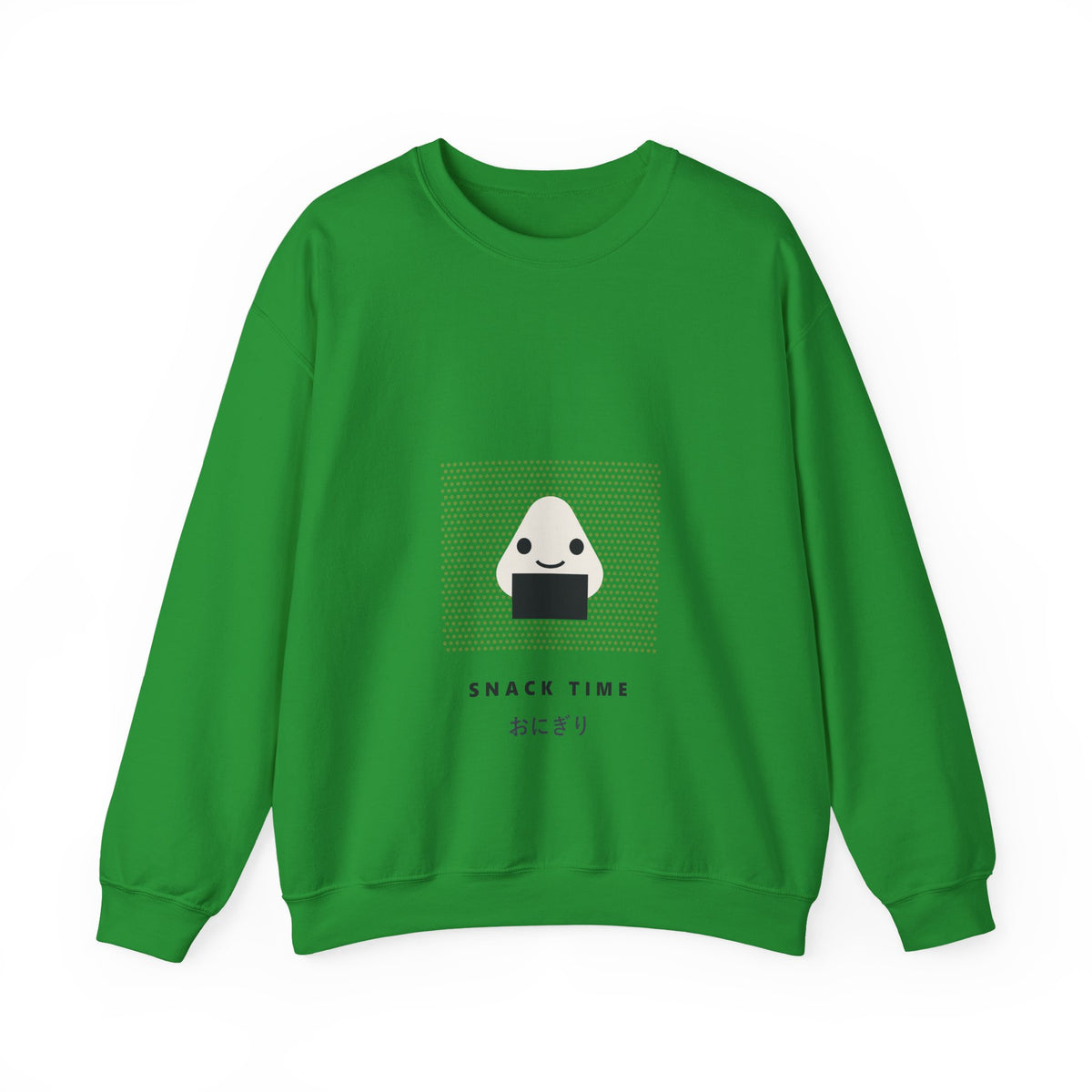 Snack Time Sweatshirt in Irish Green