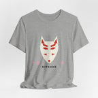 Kitsune Mask T-Shirt - original anime design, view 9