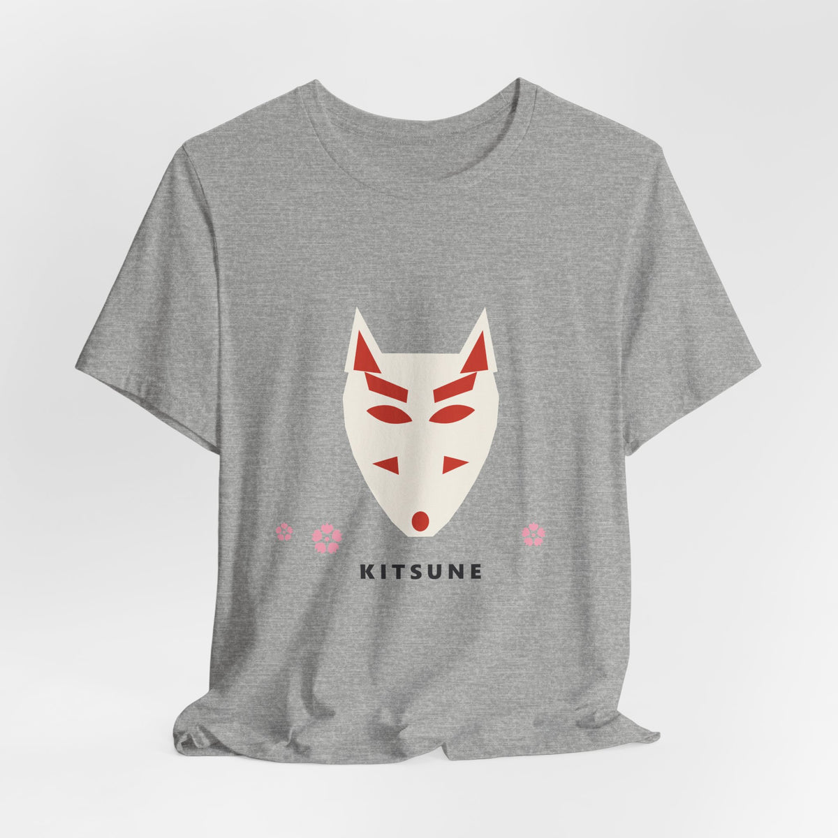 Kitsune Mask T-Shirt - original anime design, view 9