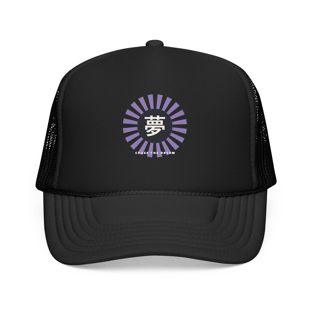 Yume Trucker Cap in Black