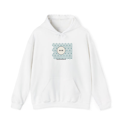 Asanoha Hoodie in White