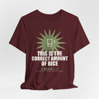 This Is The Correct Amount Of Rice Funny Anime T-Shirt - original anime design, view 24
