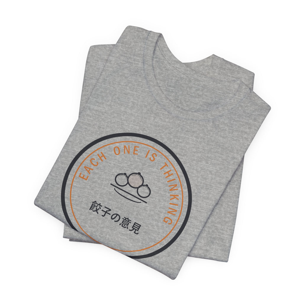 Every Dumpling Contains A Small Opinion Funny Anime T-Shirt - original anime design, view 14