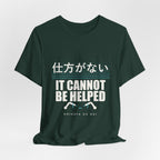 It Cannot Be Helped Anime T-Shirt - original anime design, view 13