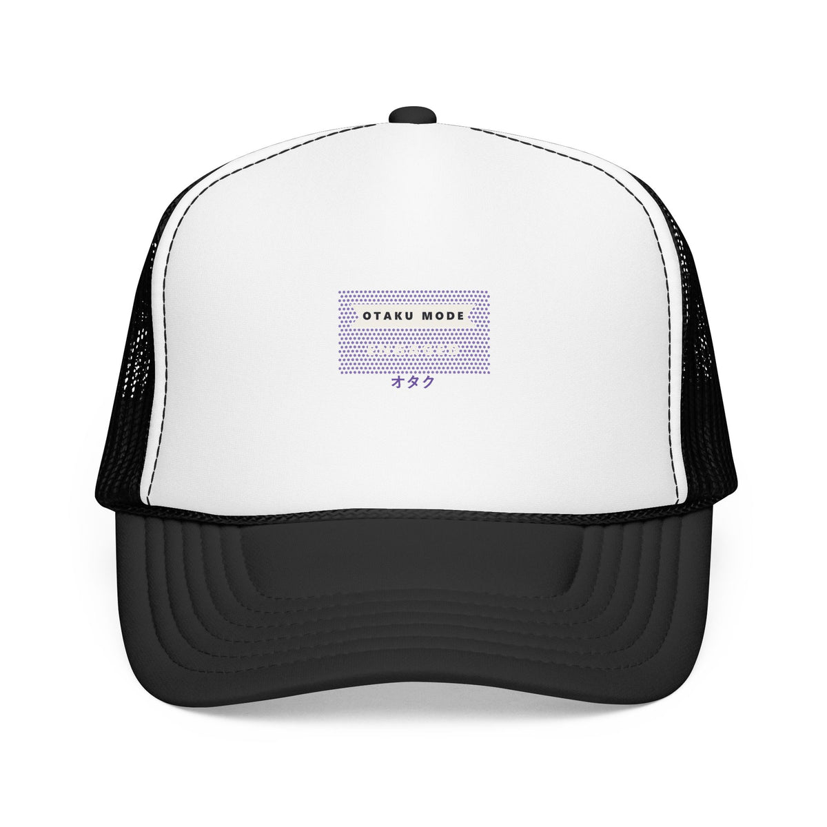 Otaku Mode Trucker Cap in Black